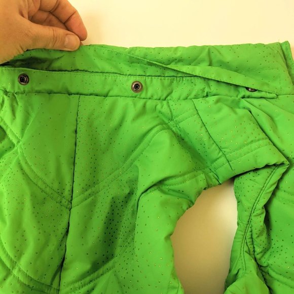 PLACE Girls Green Vest with Hood Side 7/8 - Picture 12 of 15